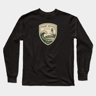 Point Reyes National Seashore Retro Long Sleeve T-Shirt